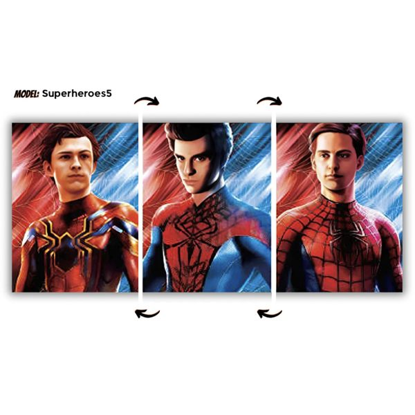 Cuadro Lenticular 3D de Spiderman
